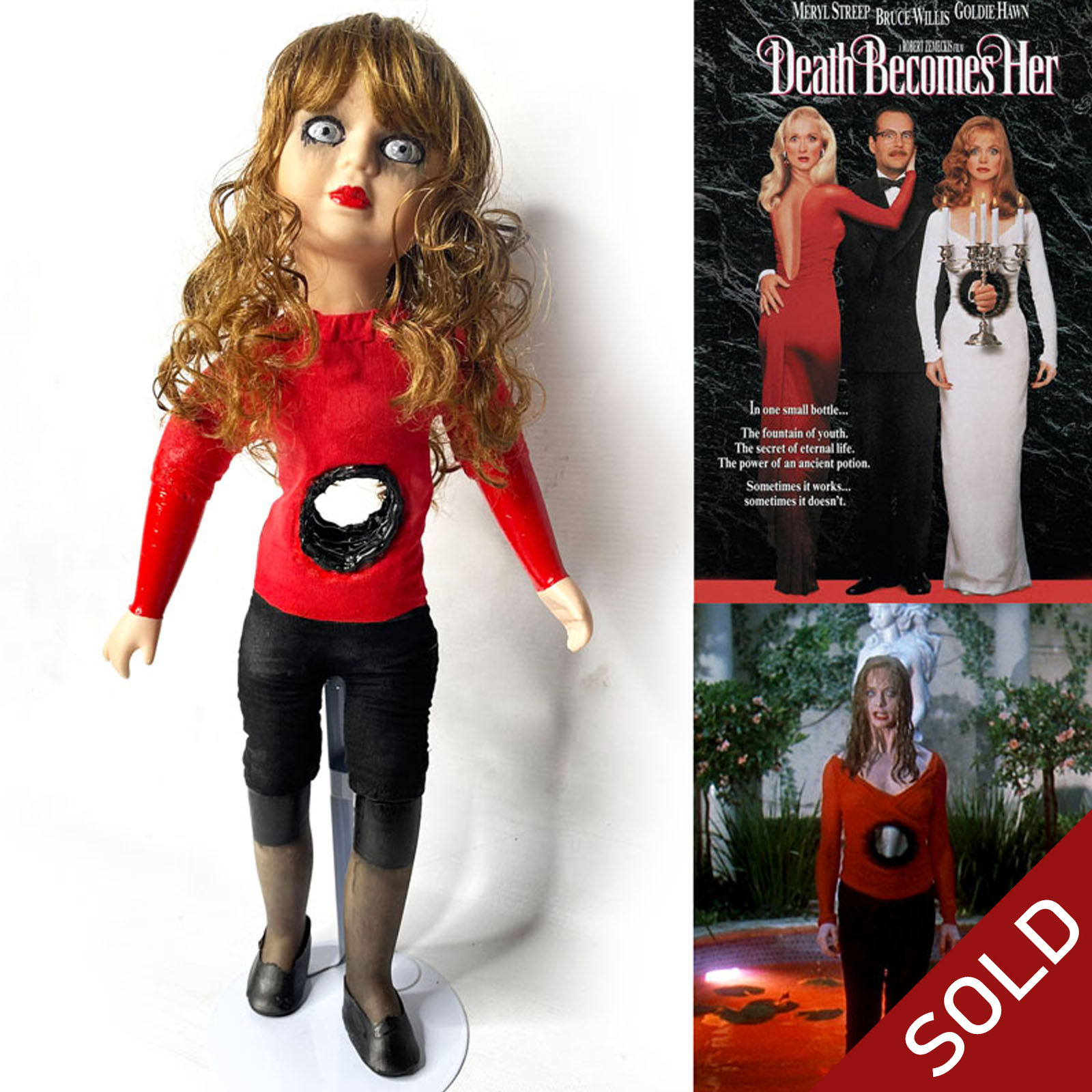 Death Becomes Her Helen Sharp Movie Character Doll by Erika's Emporium