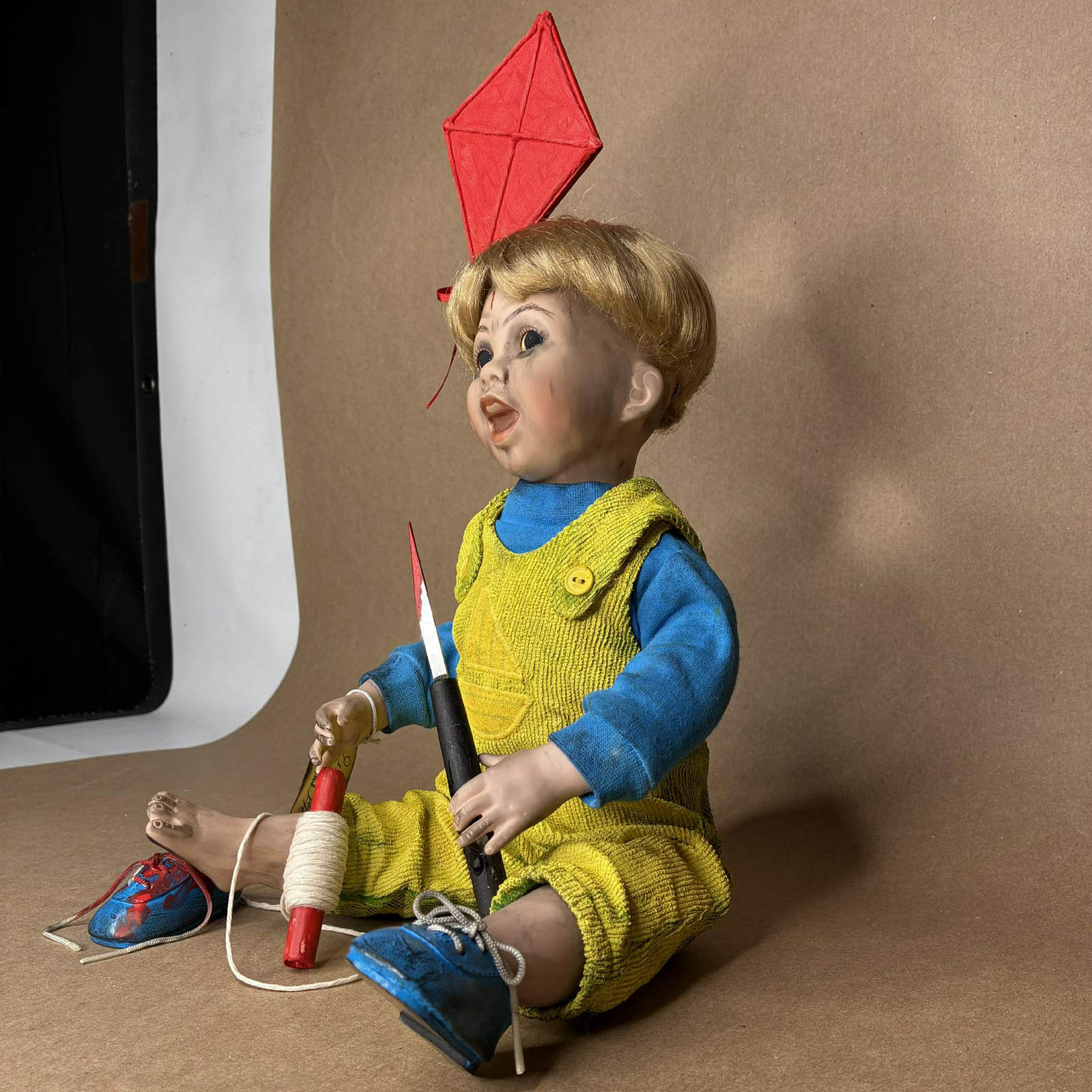 Gage Doll With Kite and Blood Knife Erika’s Emporium