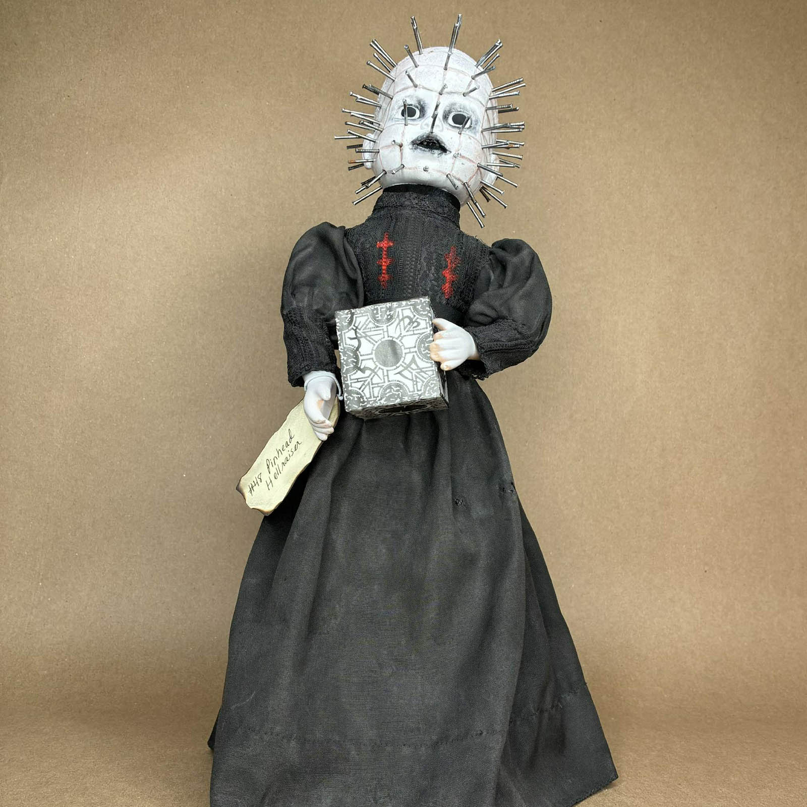 One Of A Kind Pinhead Horror Doll Erika’s Emporium