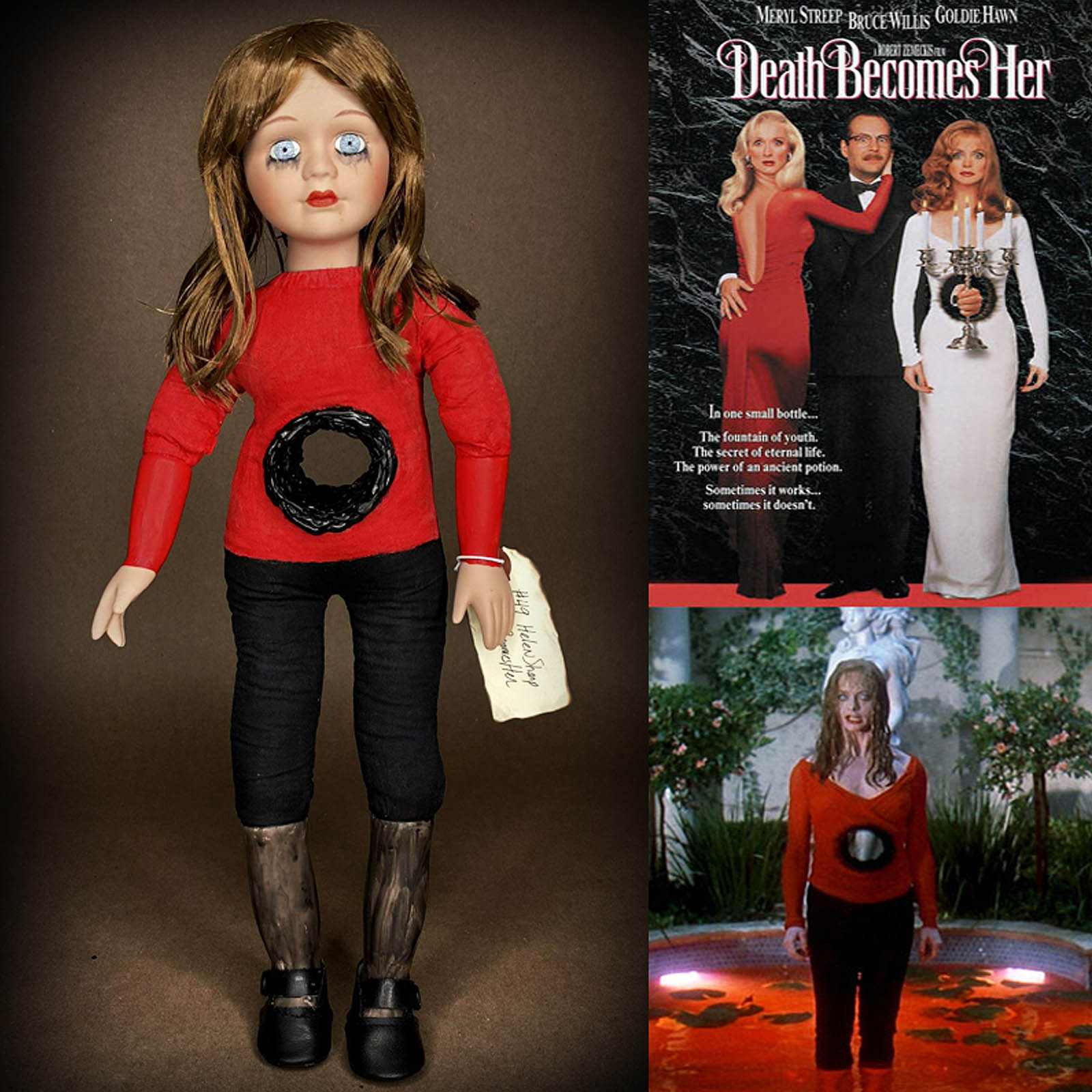 Death Becomes Her Helen Sharp Movie Character Doll by Erika's Emporium