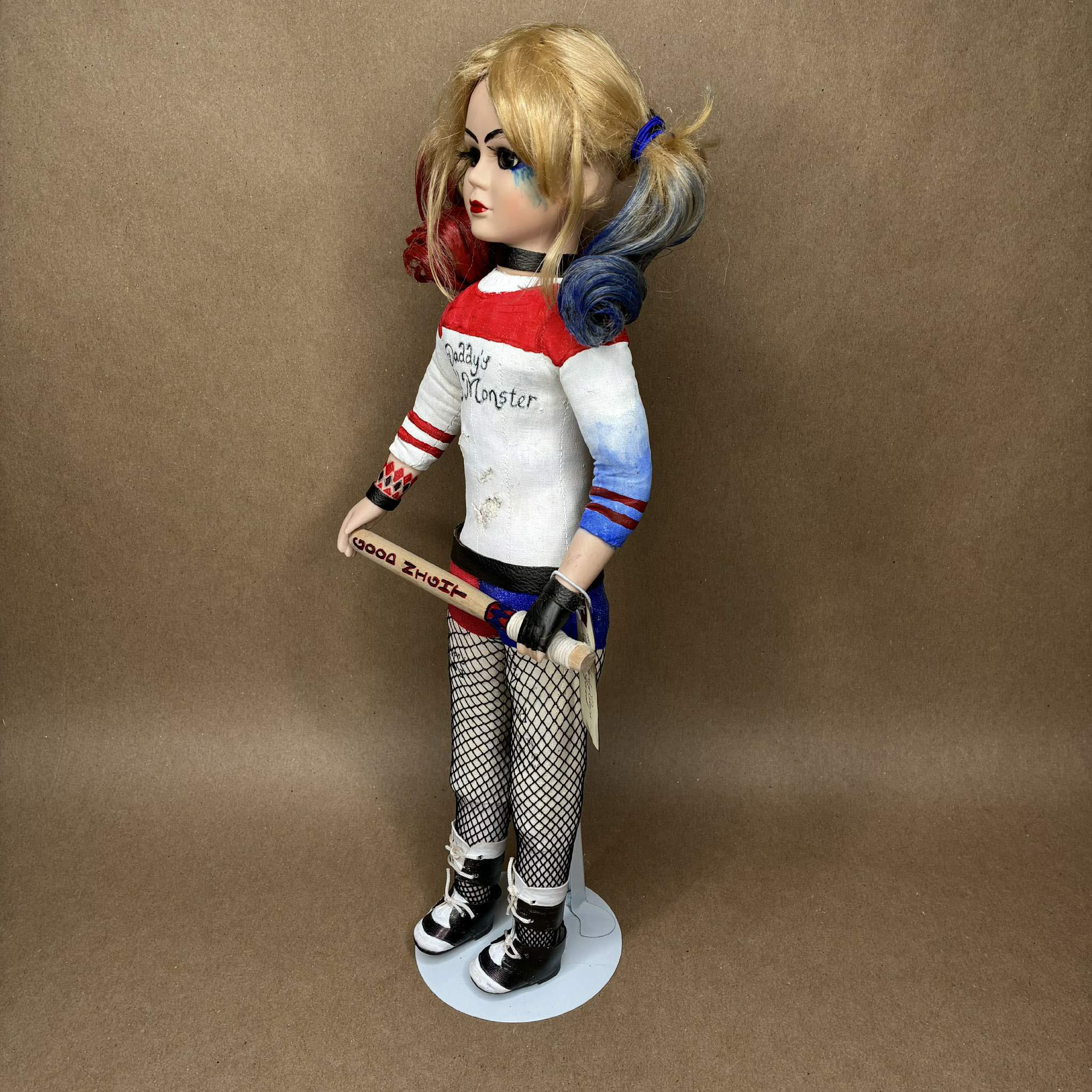 Suicide Squad inspired Harley Quinn doll by Erika's Emporium