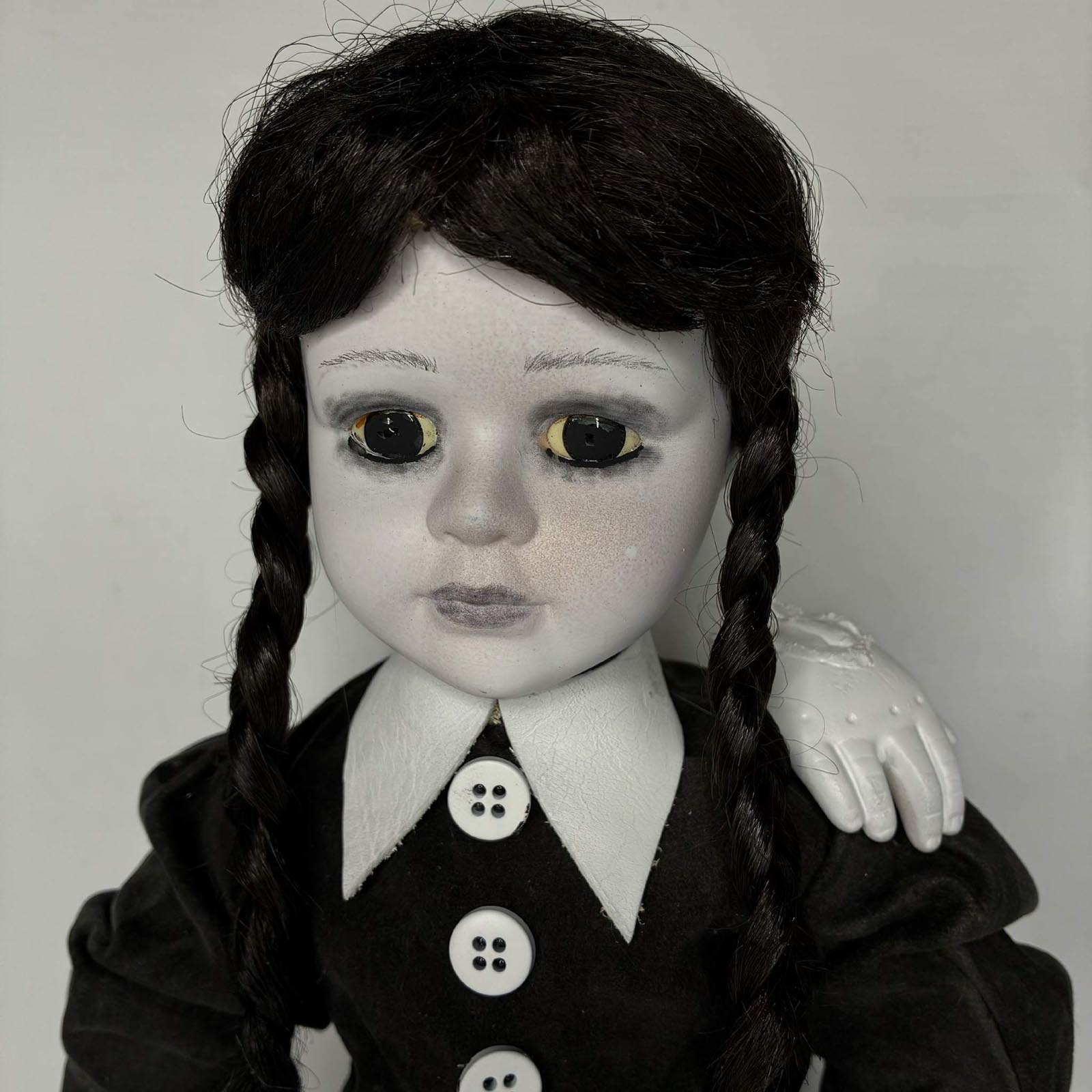 OOAK Wednesday Addams collectible by Erika’s Emporium