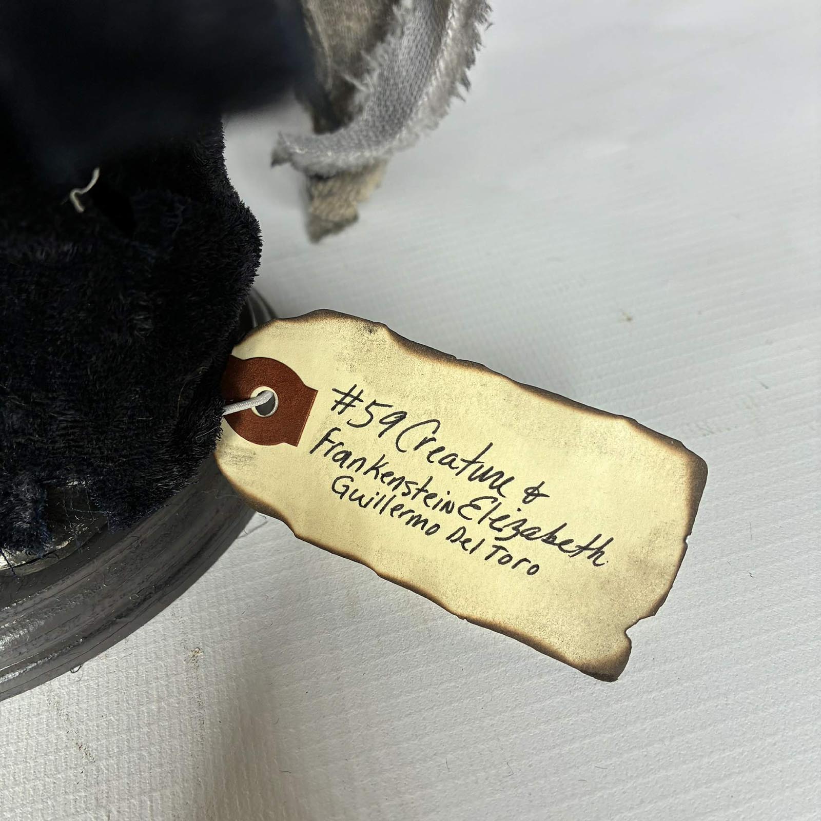 Handmade Creature and Elizabeth Frankenstein horror collectible