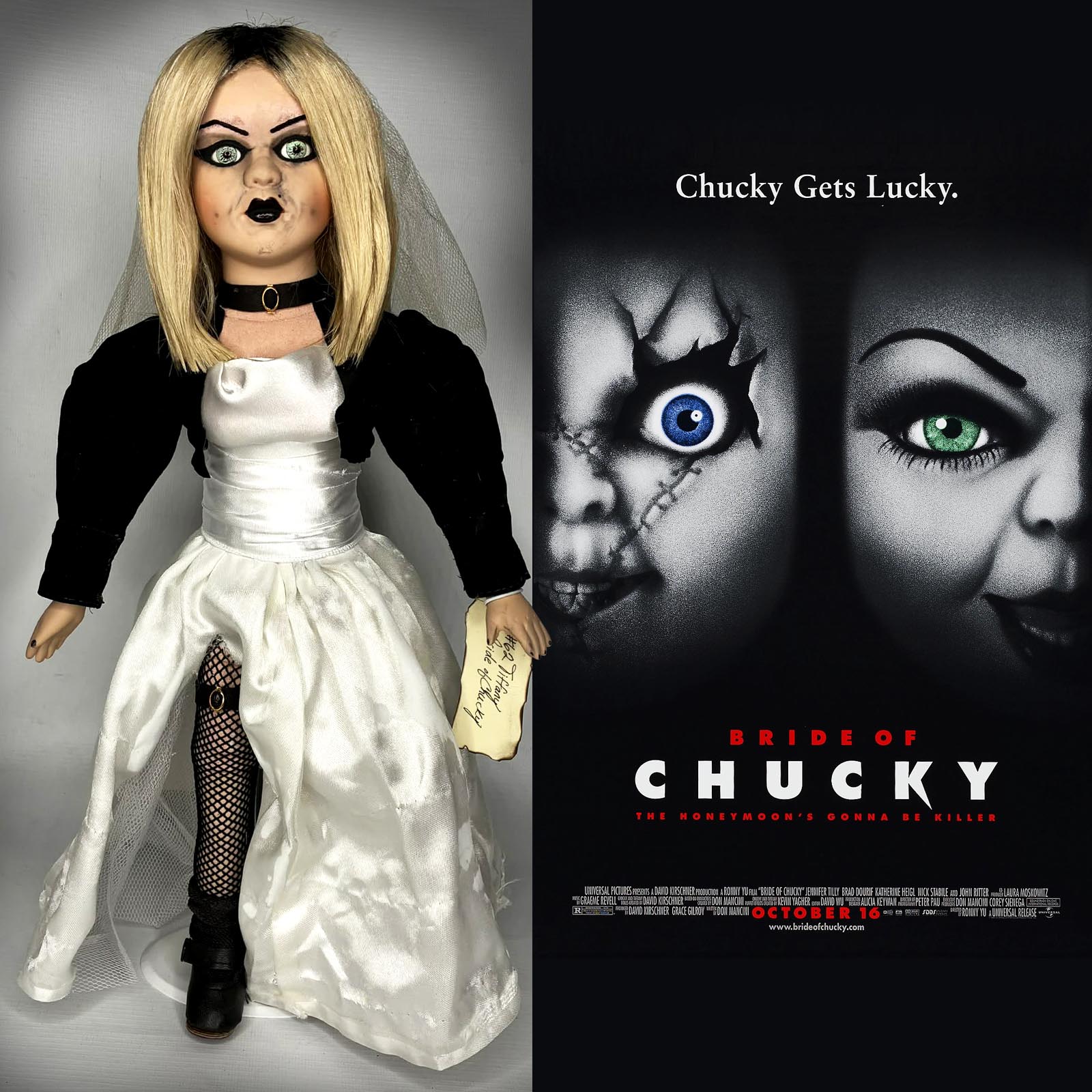 Tiffany Valentine Bride of Chucky Character Doll by Erika's Emporium