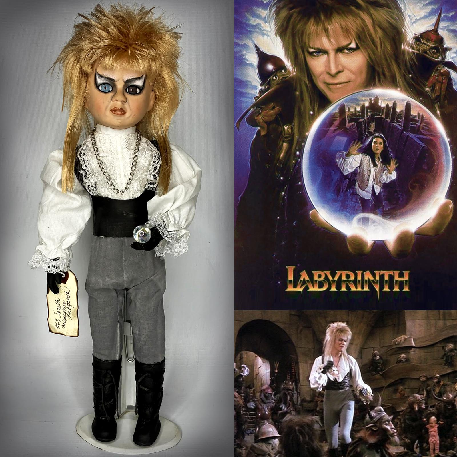 63 Jareth The Goblin King Character Doll by Erika's Emporium