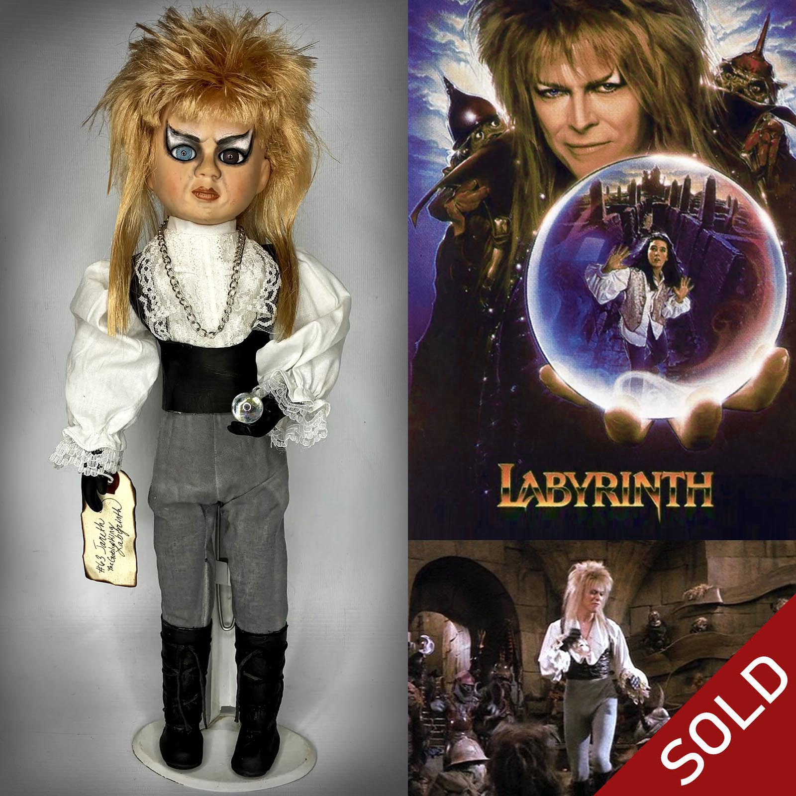 63 Jareth The Goblin King Character Doll by Erika's Emporium