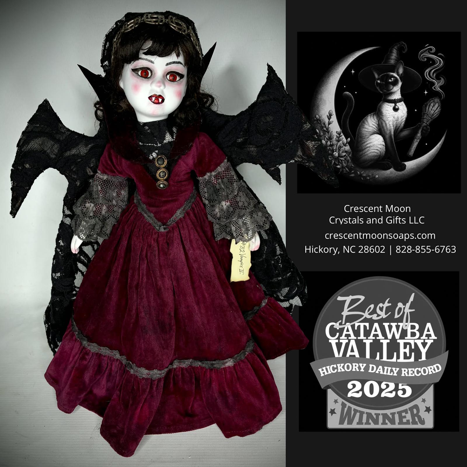 Vampire II Custom In Store Doll by Erika's Emporium