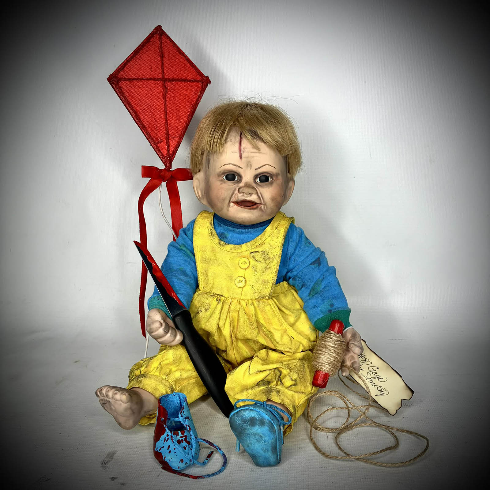 Stephen King Pet Sematary Gage Horror Doll OOAK