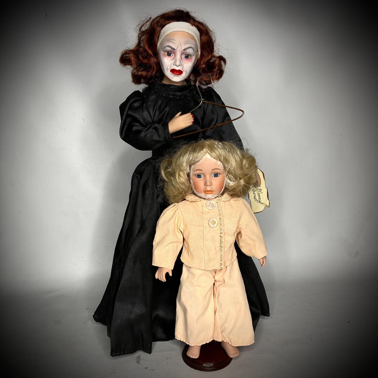 Joan Crawford Horror Movie Character Doll Handmade OOAK Collectible
