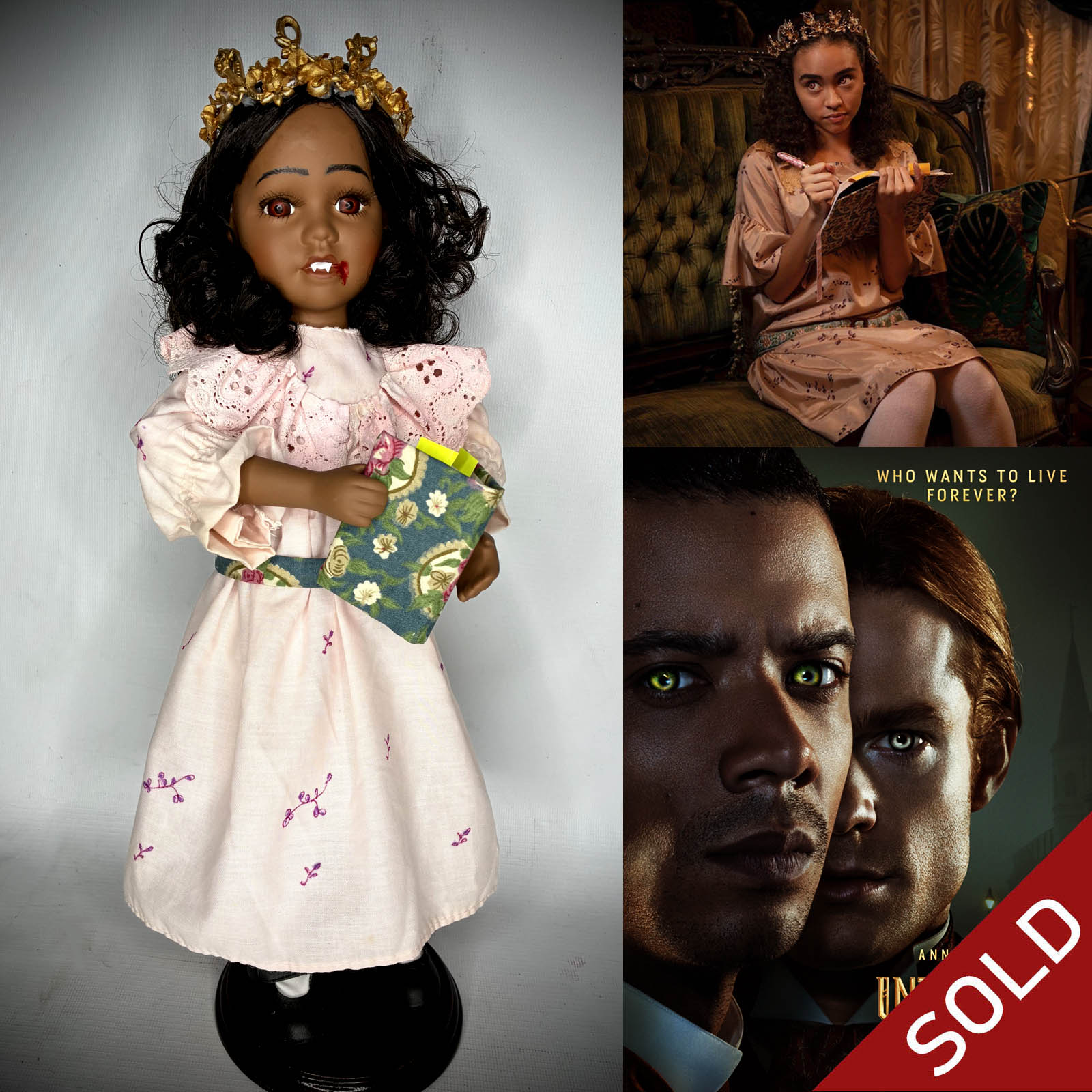 Claudia Interview with the Vampire Season 1 (Commissioned Doll) by Erika's Emporium