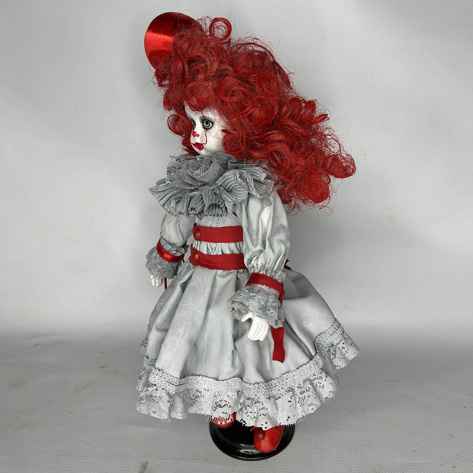 Film Inspired Pennywise IT Doll Gothic Horror Collectible Doll